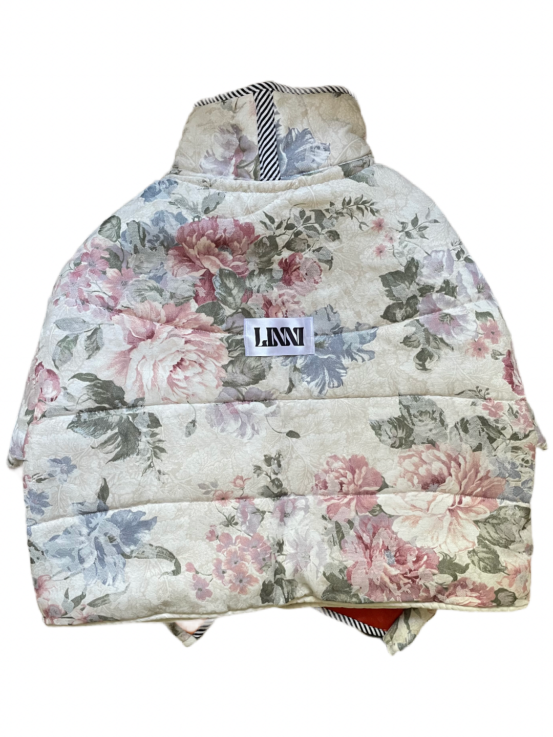 The Puffer Jacket in Pink and Yellow Florals