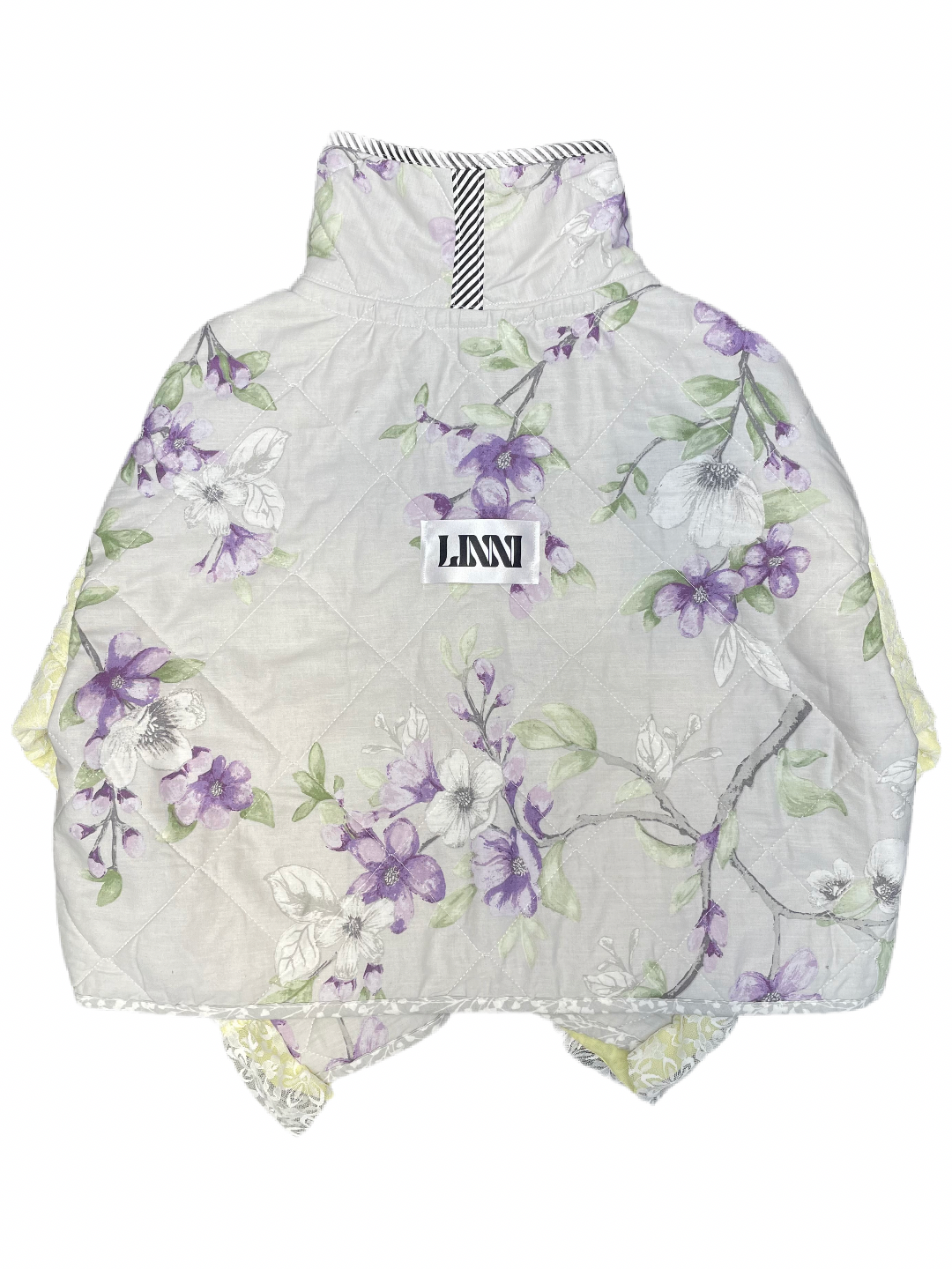 The Puffer Jacket in Pink and Lilac Florals