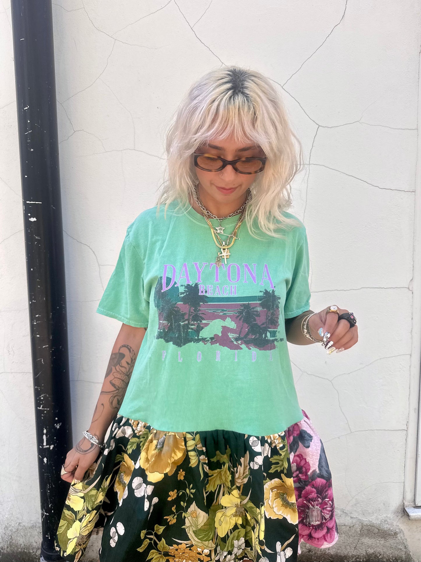 The Courtney Vintage Florida T-shirt Dress