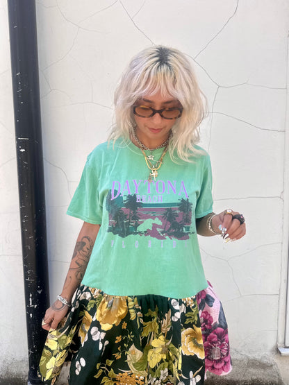 The Courtney Vintage Florida T-shirt Dress