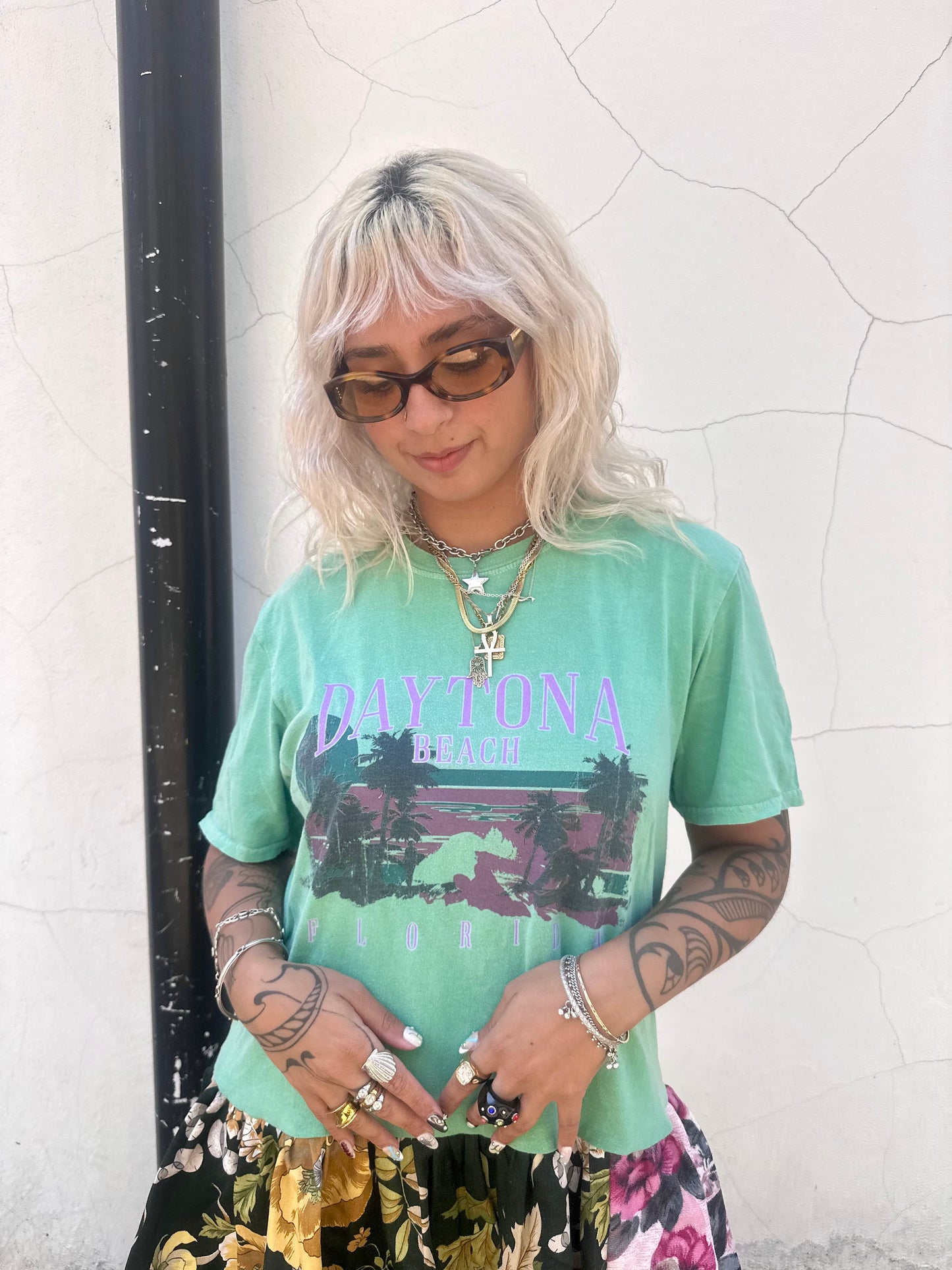 The Courtney Vintage Florida T-shirt Dress