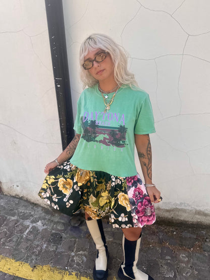 The Courtney Vintage Florida T-shirt Dress