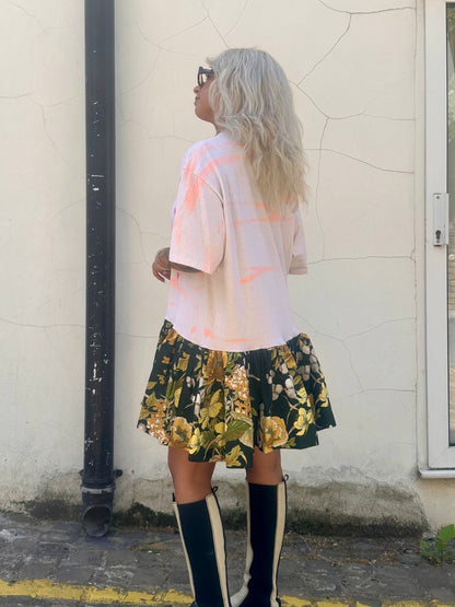 The Courtney Vintage Fishes T-shirt Dress