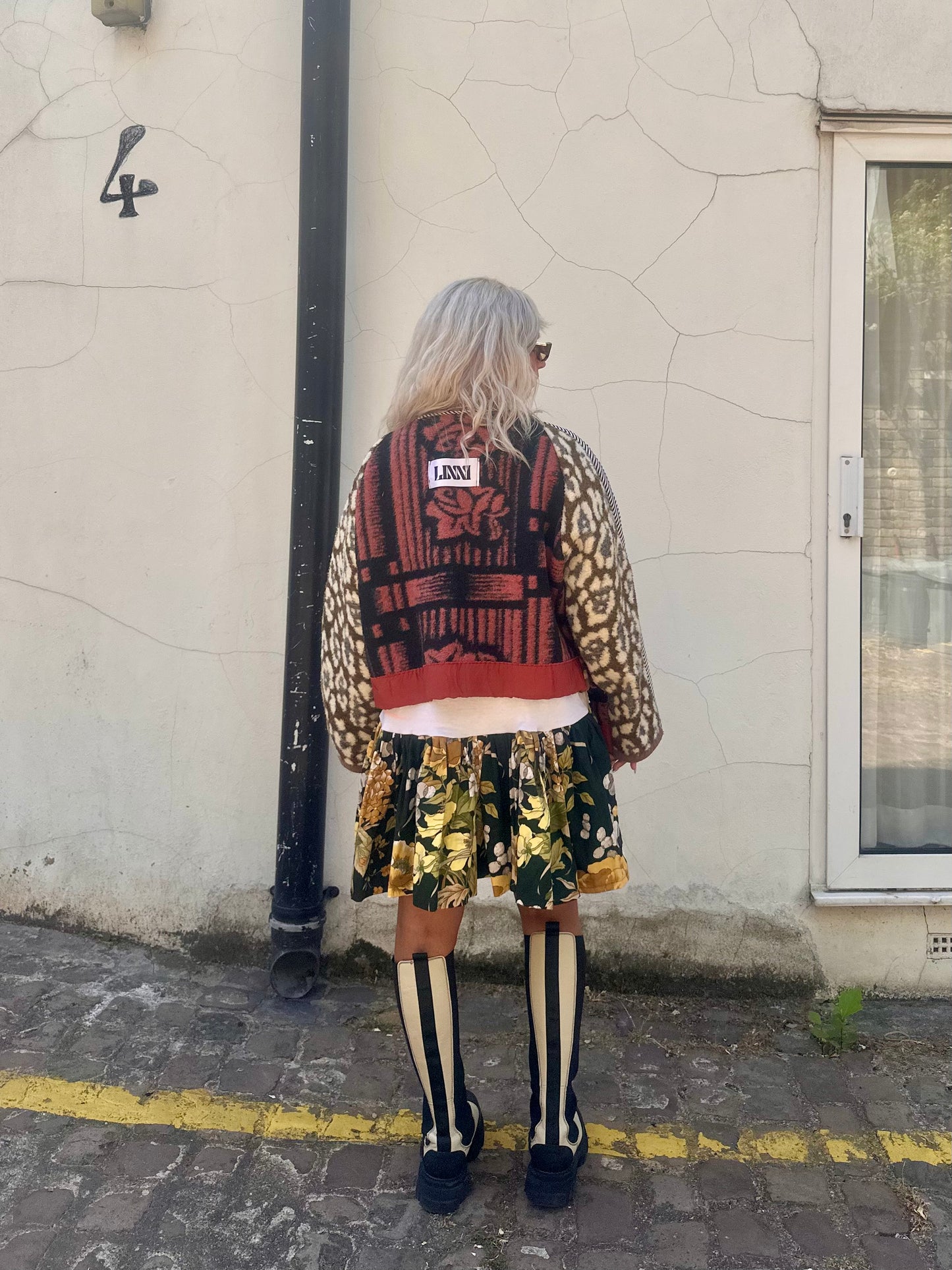 The Bomber Jacket in Leopard and Pink Florals