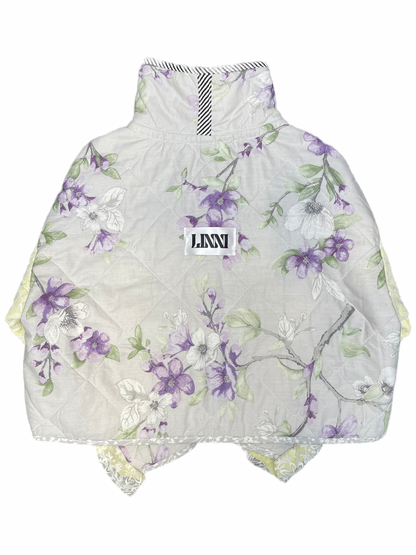 The Puffer Jacket in Pink and Lilac Florals