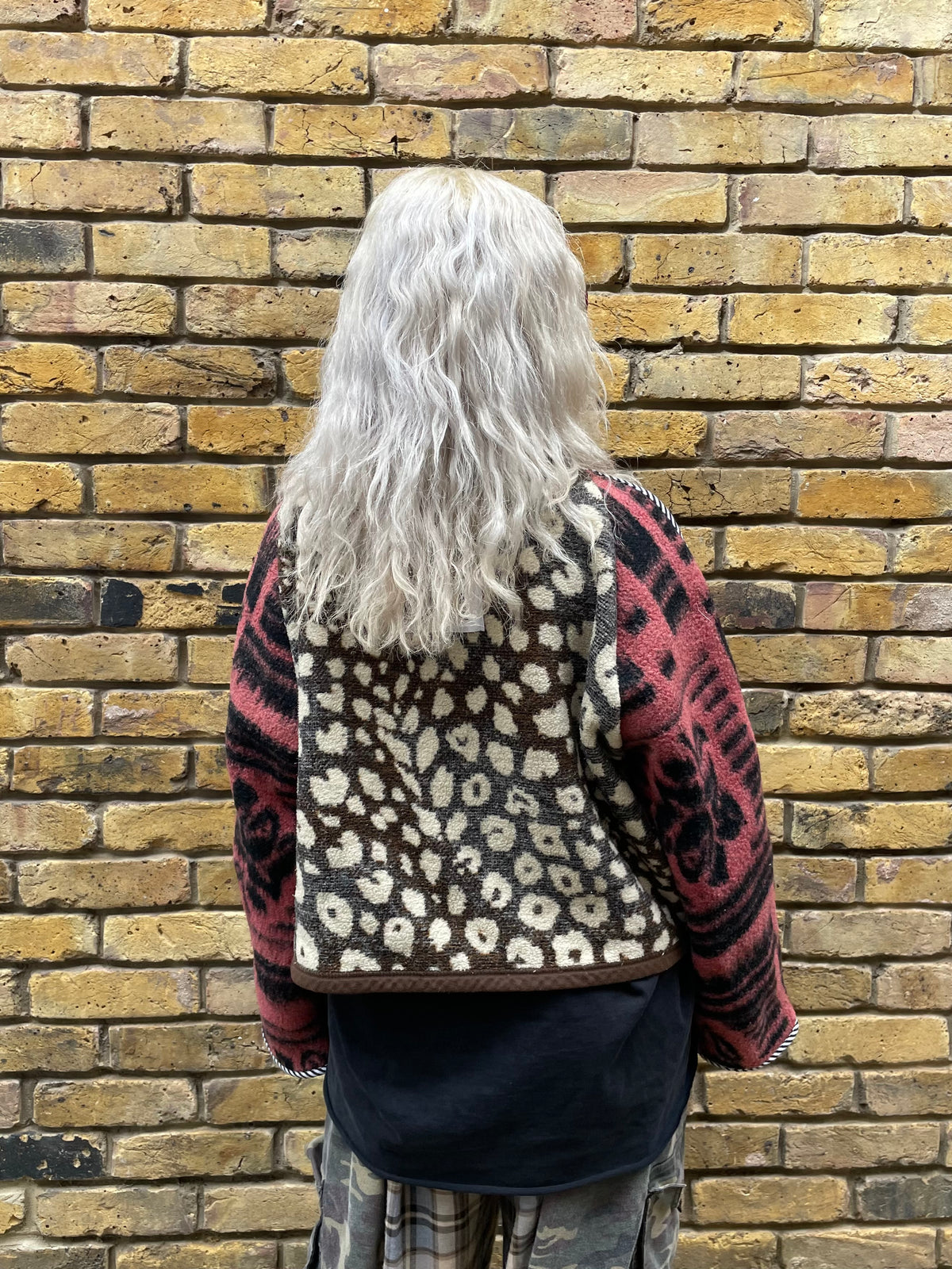 The Bomber Jacket in Leopard and Pink flowers