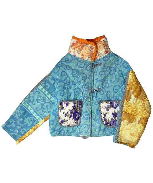 THE PUFFER MIXED BLUE PRINT