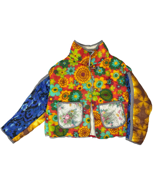 THE PUFFER MIXED FLORAL